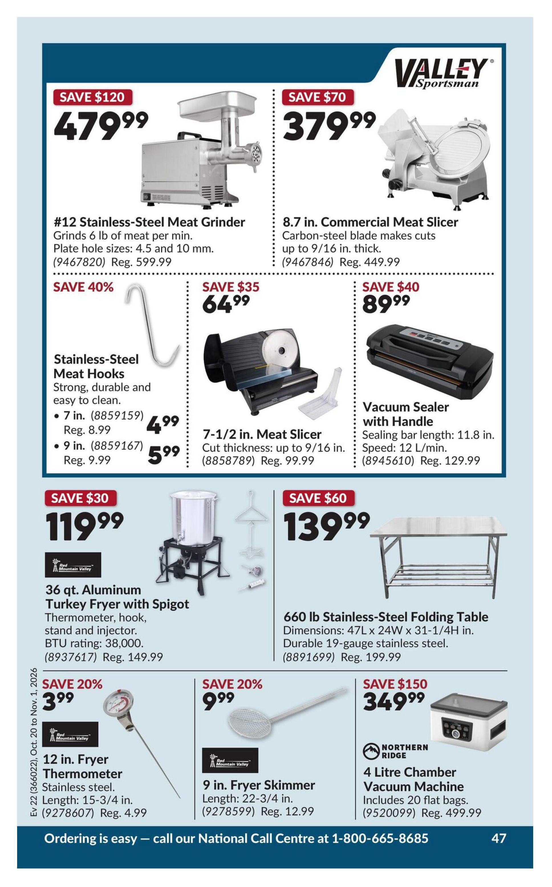Princess Auto Flyer October 20 to November 1
