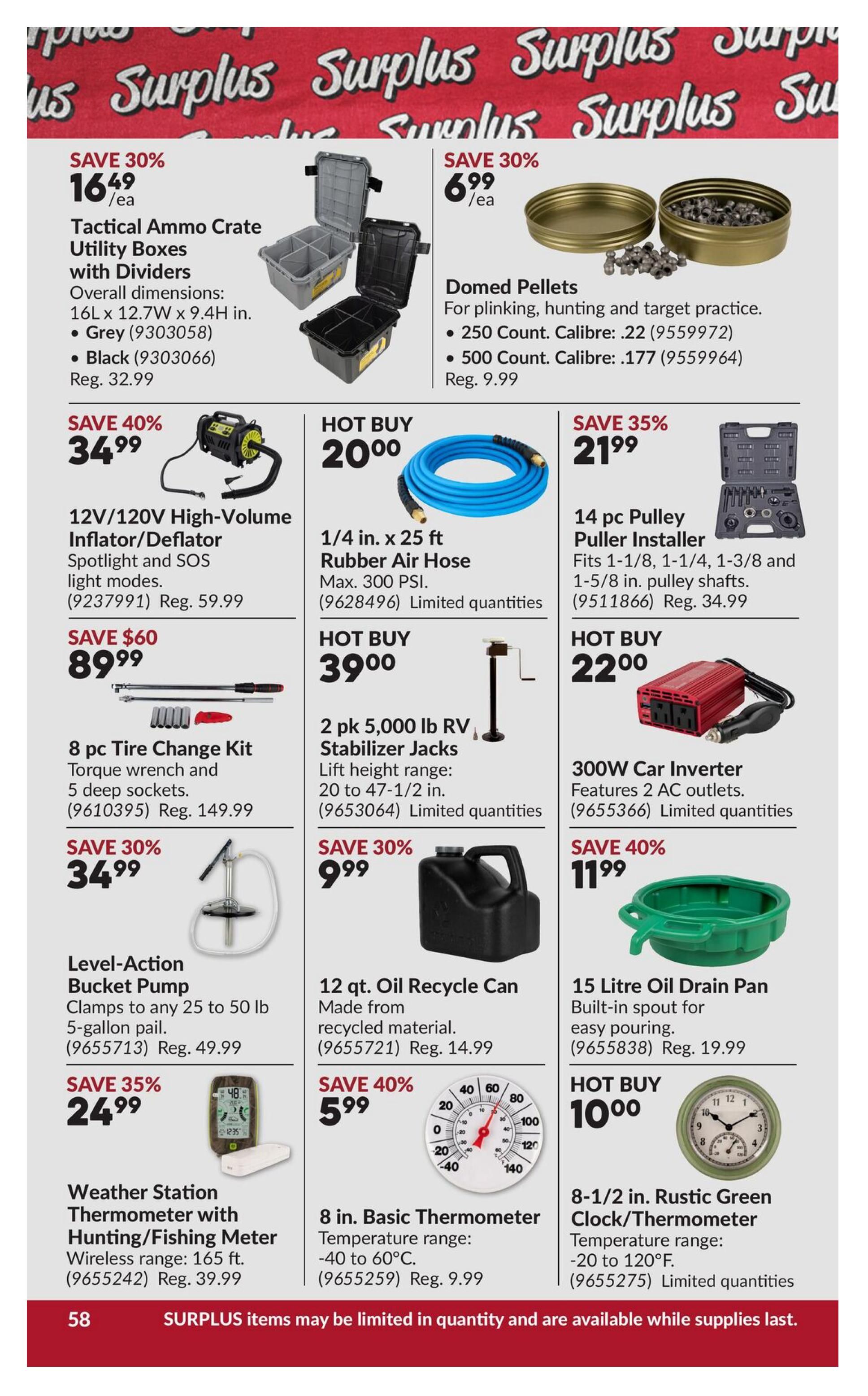 Princess Auto Flyer October 20 to November 1