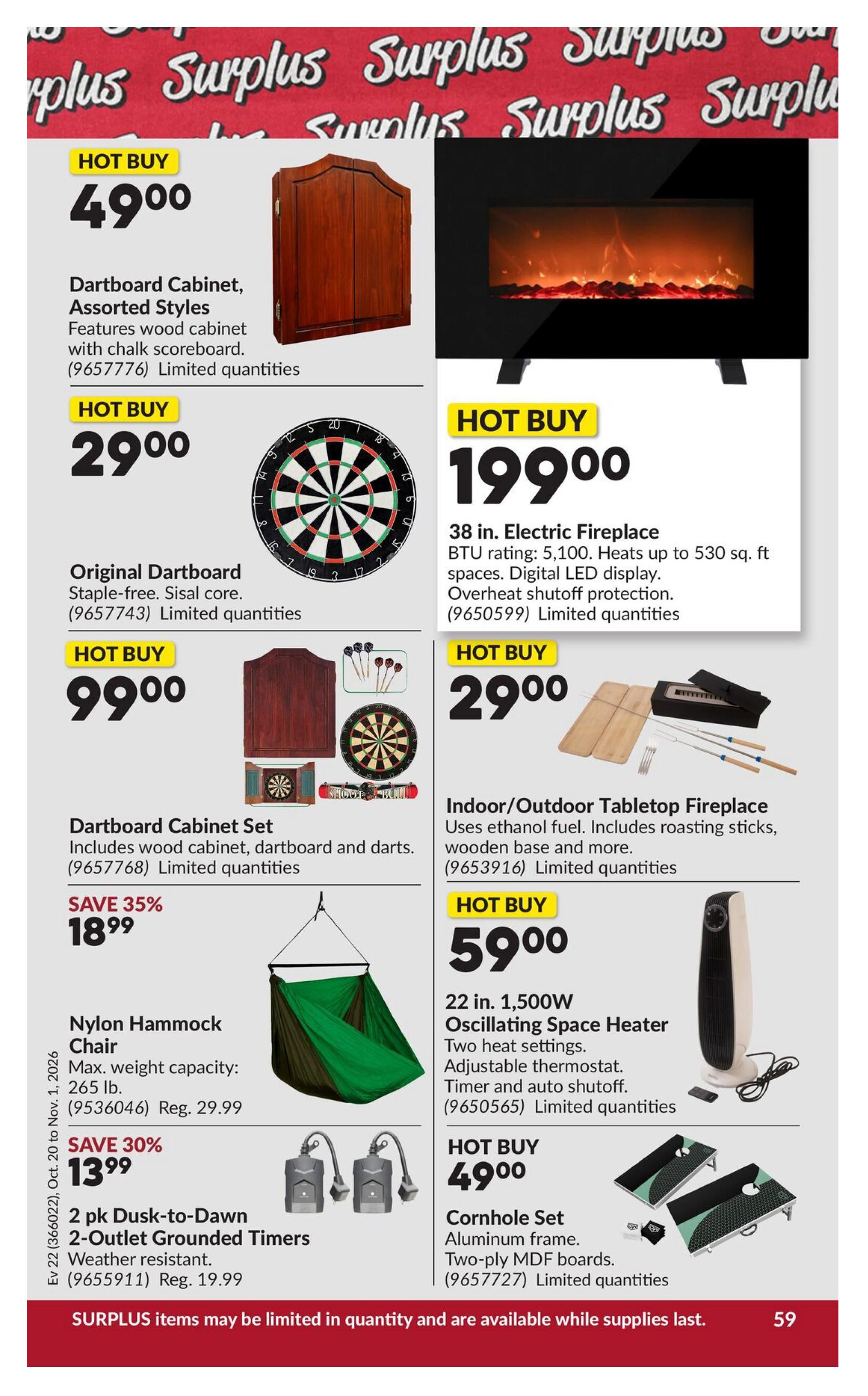 Princess Auto Flyer October 20 to November 1