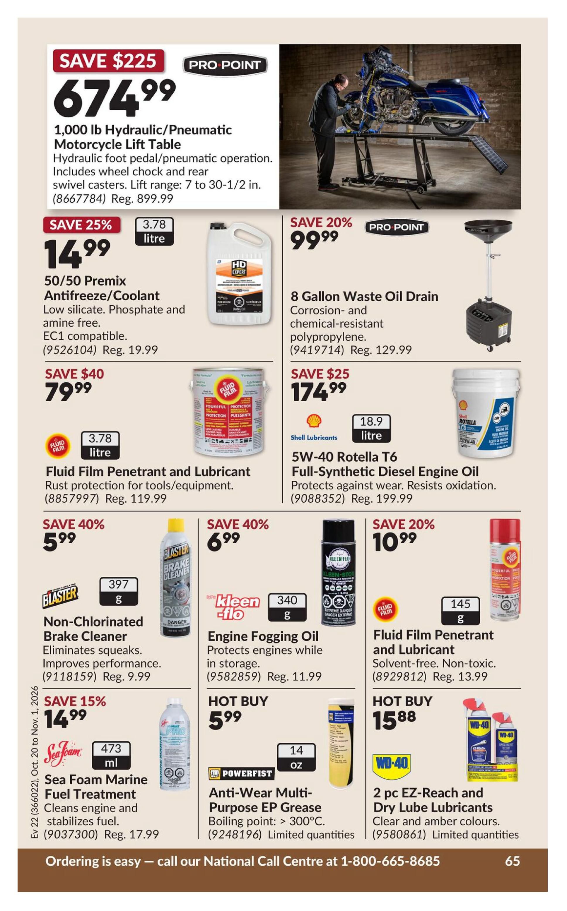 Princess Auto Flyer October 20 to November 1
