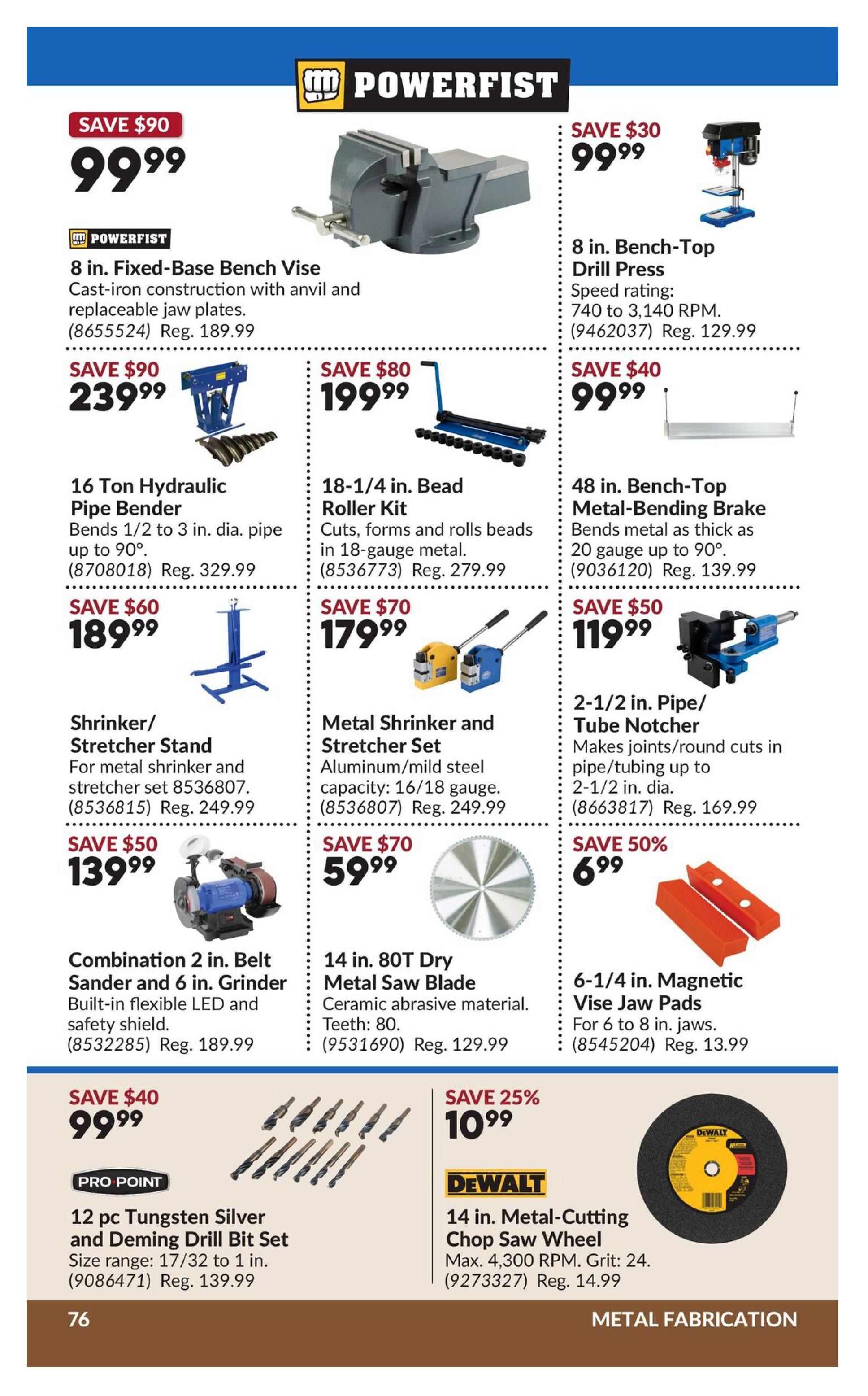 Princess Auto Flyer October 20 to November 1