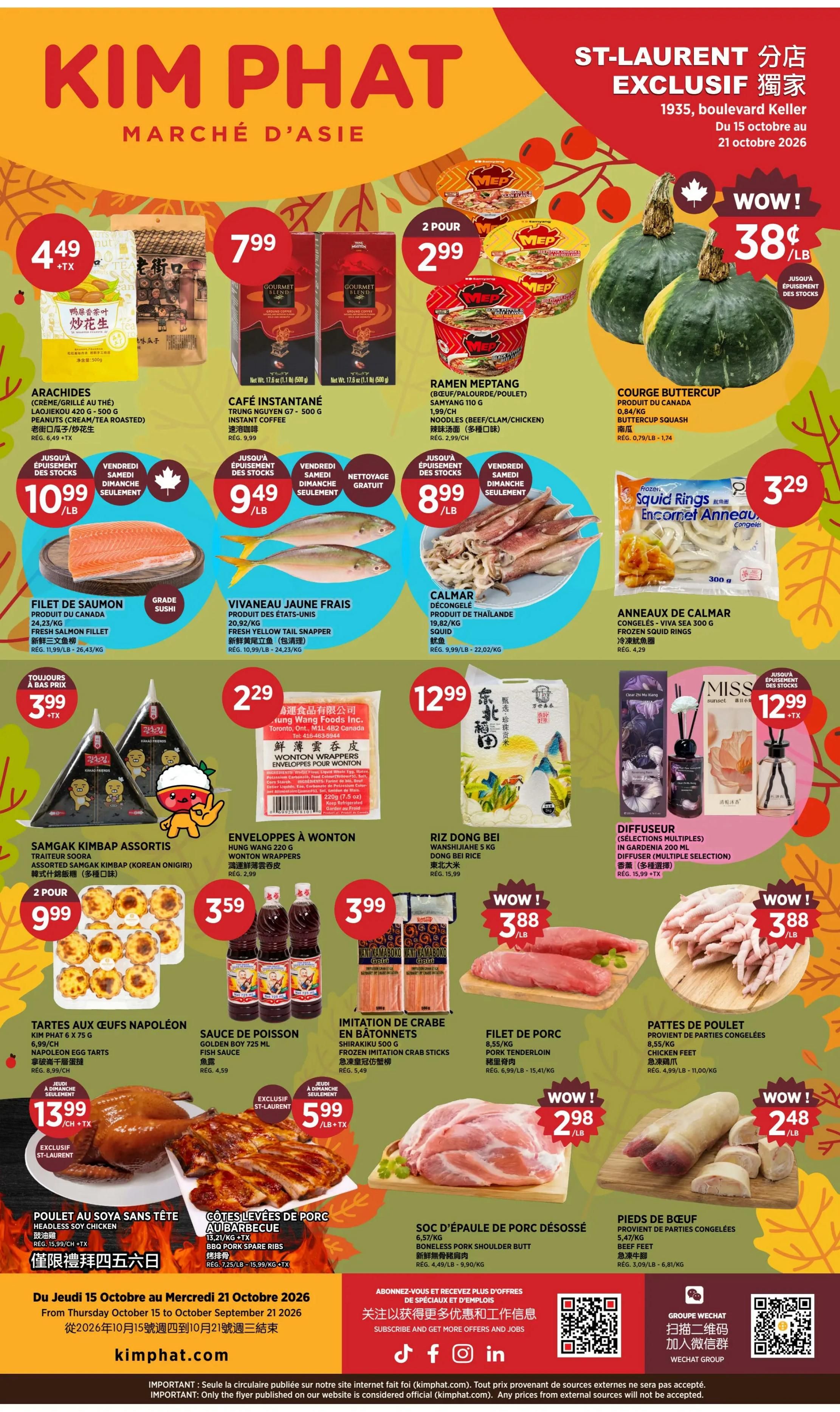 Kim Phat Flyer October 15 to 21