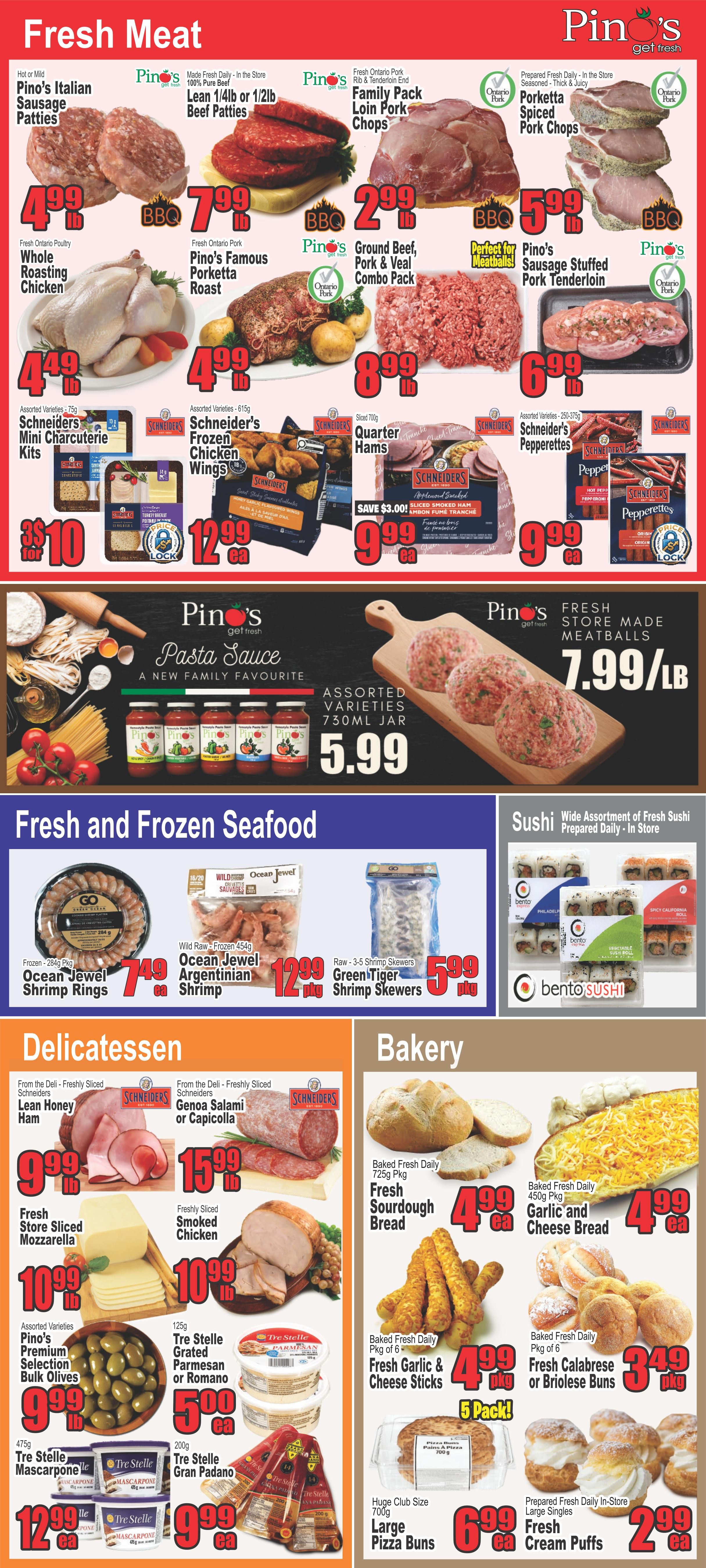 Pino's Flyer October 15 to 21