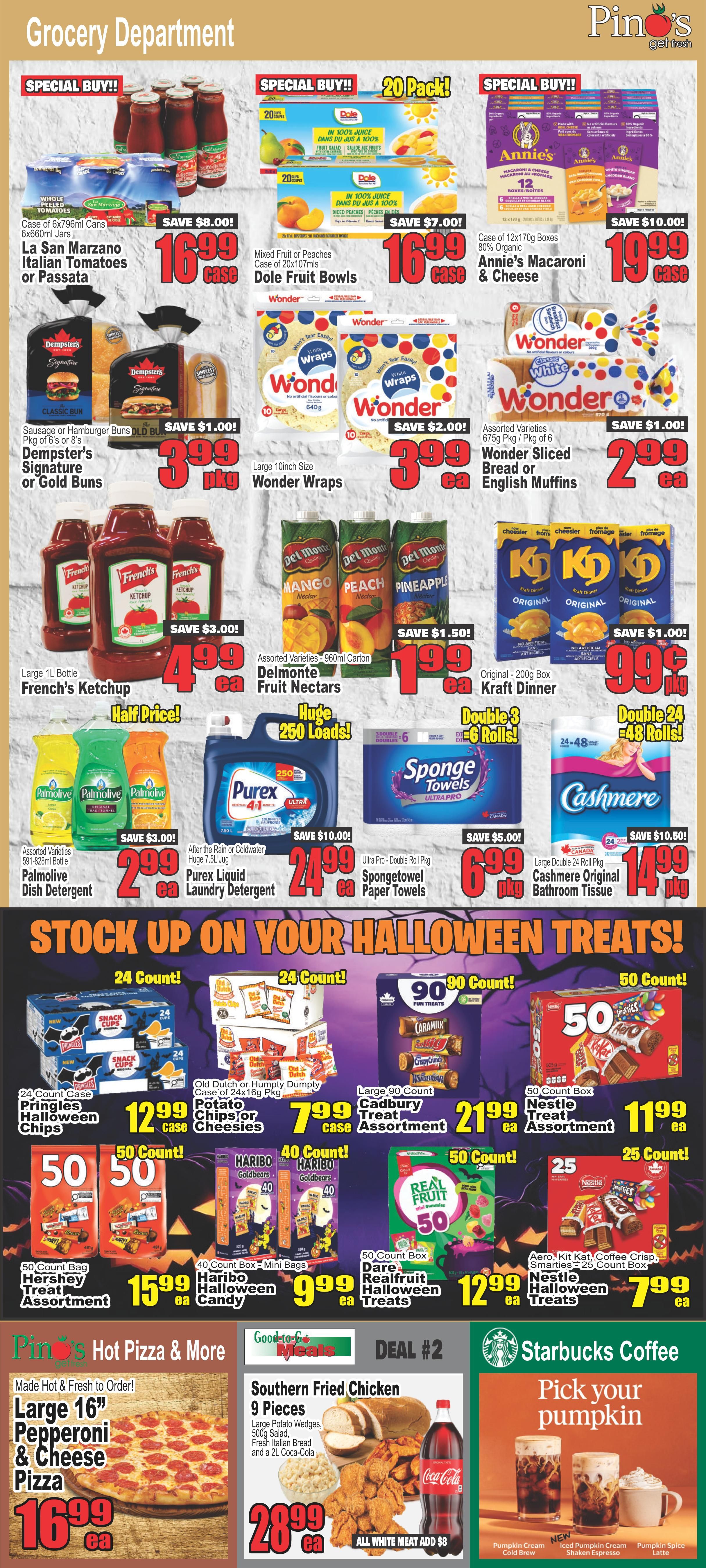 Pino's Flyer October 15 to 21