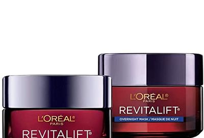 L'Oreal Paris Revitalift Triple Power LZR Anti Aging Day & Night Face Cream With Pro Retinol, Vitamin C + Hyaluronic Acid, Anti Wrinkle Moisturizer, Skin Care Kit, 2 Count