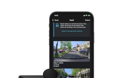 Garmin Dash Cam™ X110, Compact 1080p HD Dash Cam with a 140-degree Field of View, Built in Clarity™ Polarizer, Voice Controlled, GPS, 2.4” Display, Automatic Recording