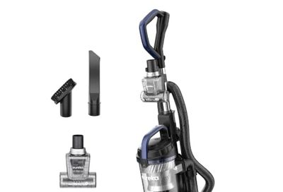 Eureka Upright Vacuum Cleaner for Carpet and Hard Floor,Powerful Vacuum with Dual Cyclone Suction,Swivel Steering,Anti-Tangle,Large Dust Cup,NEU612BL, Blue