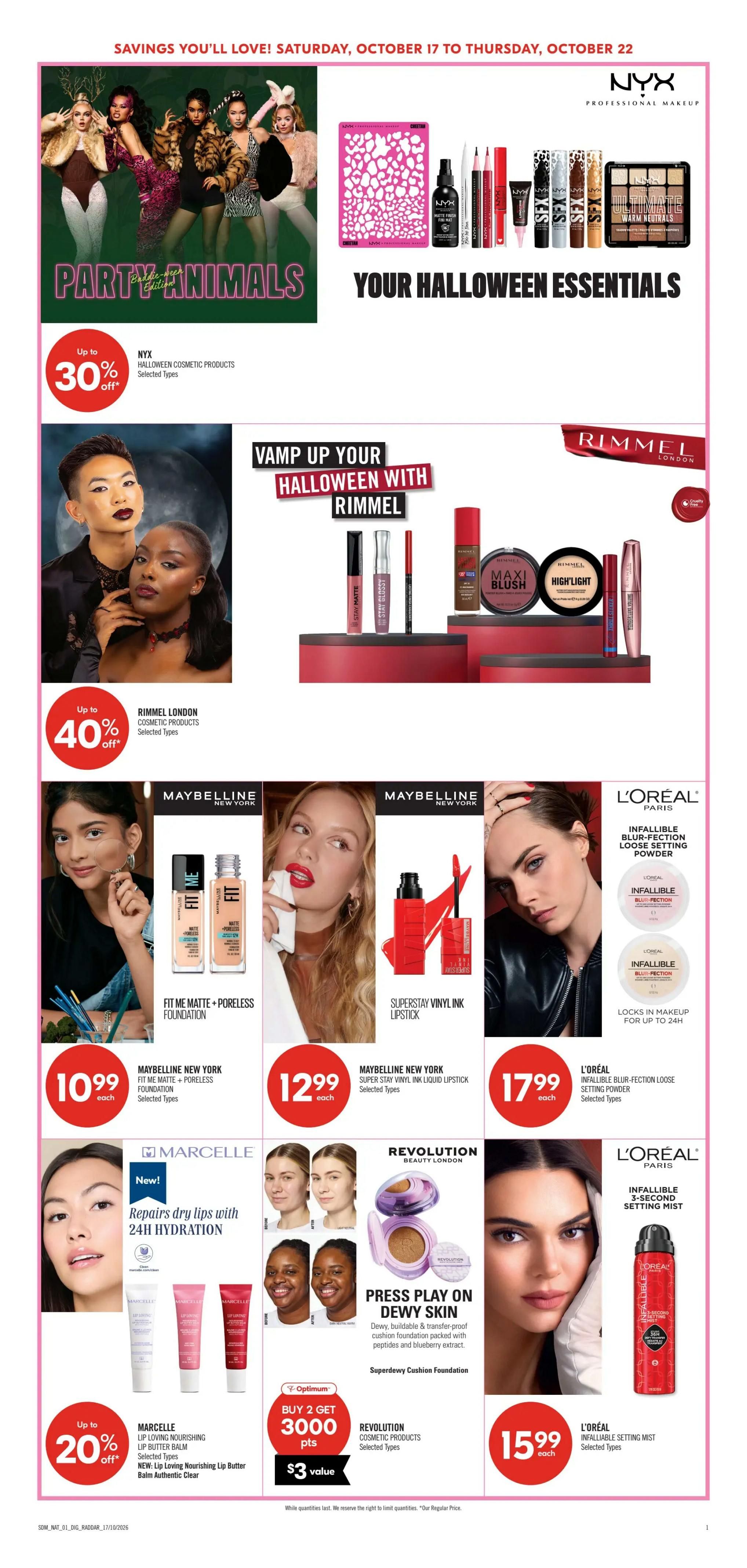 Shoppers Drug Mart (ON) Flyer October 17 to 22