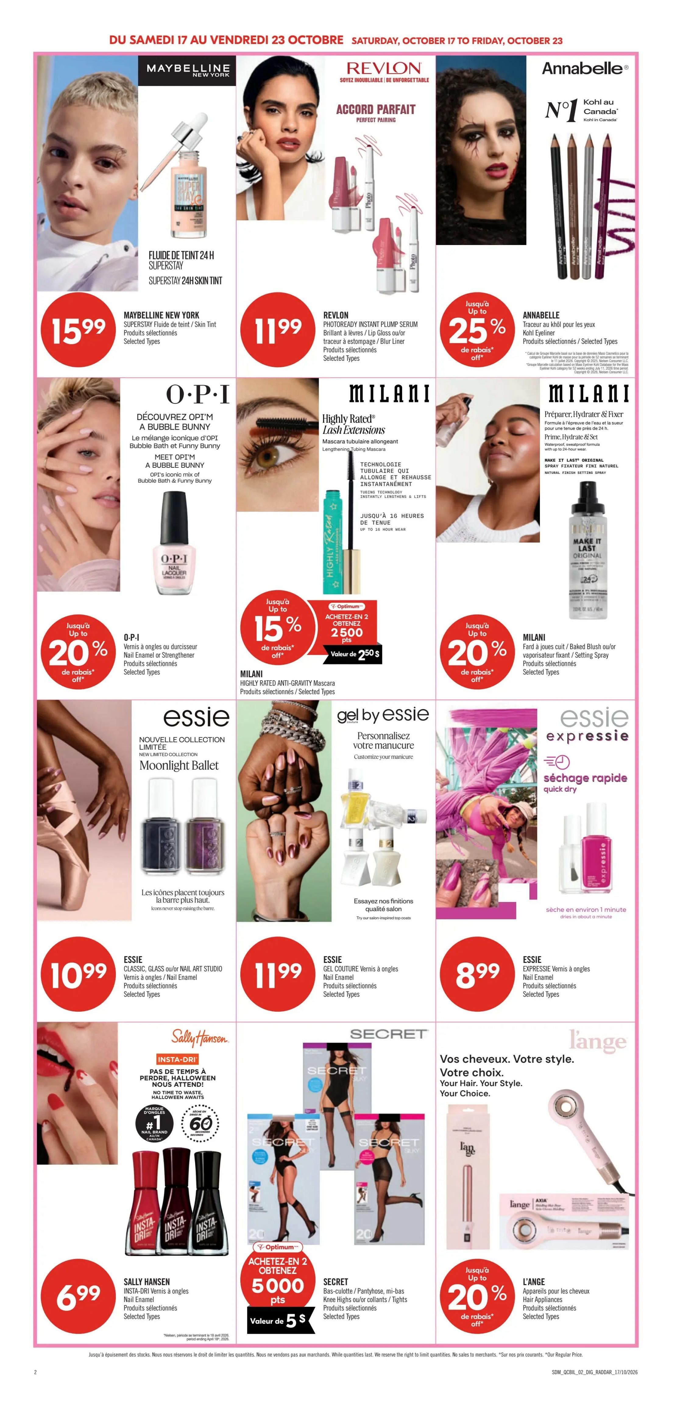 Pharmaprix Flyer October 17 to 22