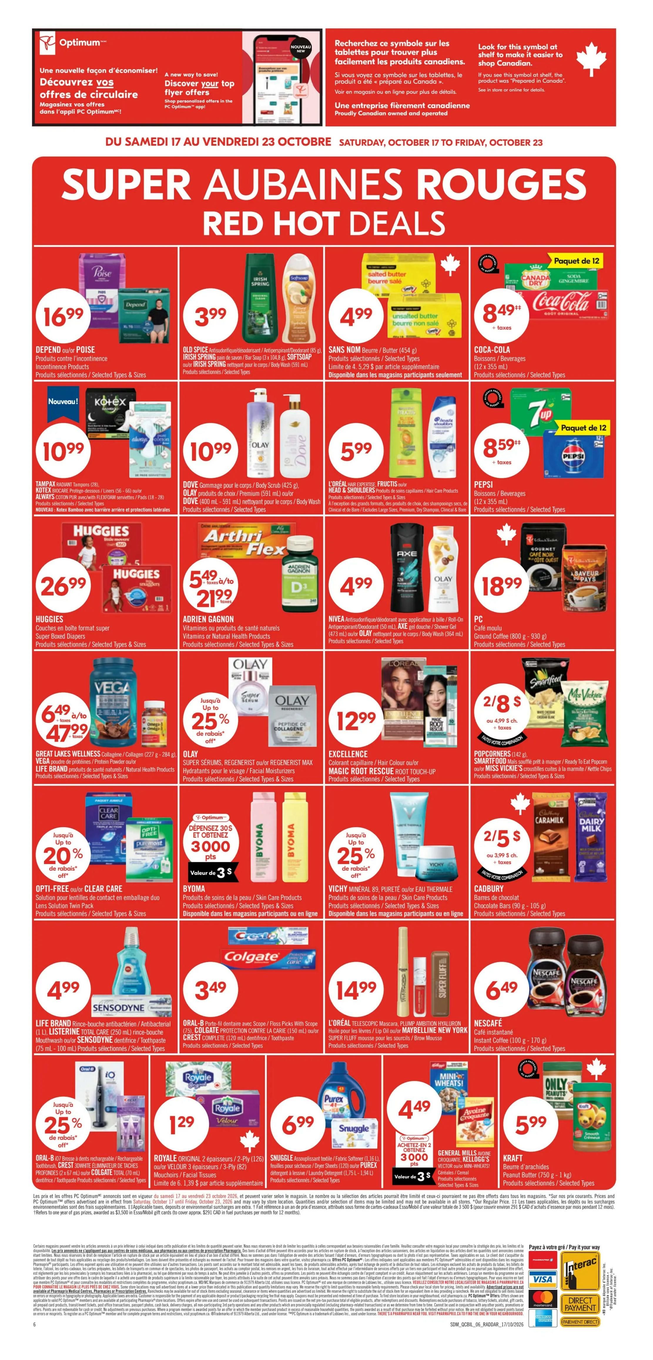 Pharmaprix Flyer October 17 to 22