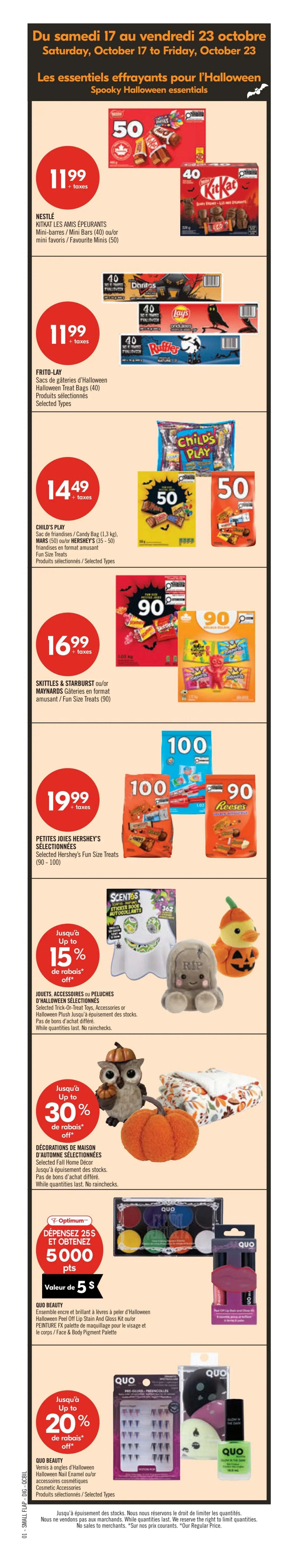 Pharmaprix Flyer October 17 to 22