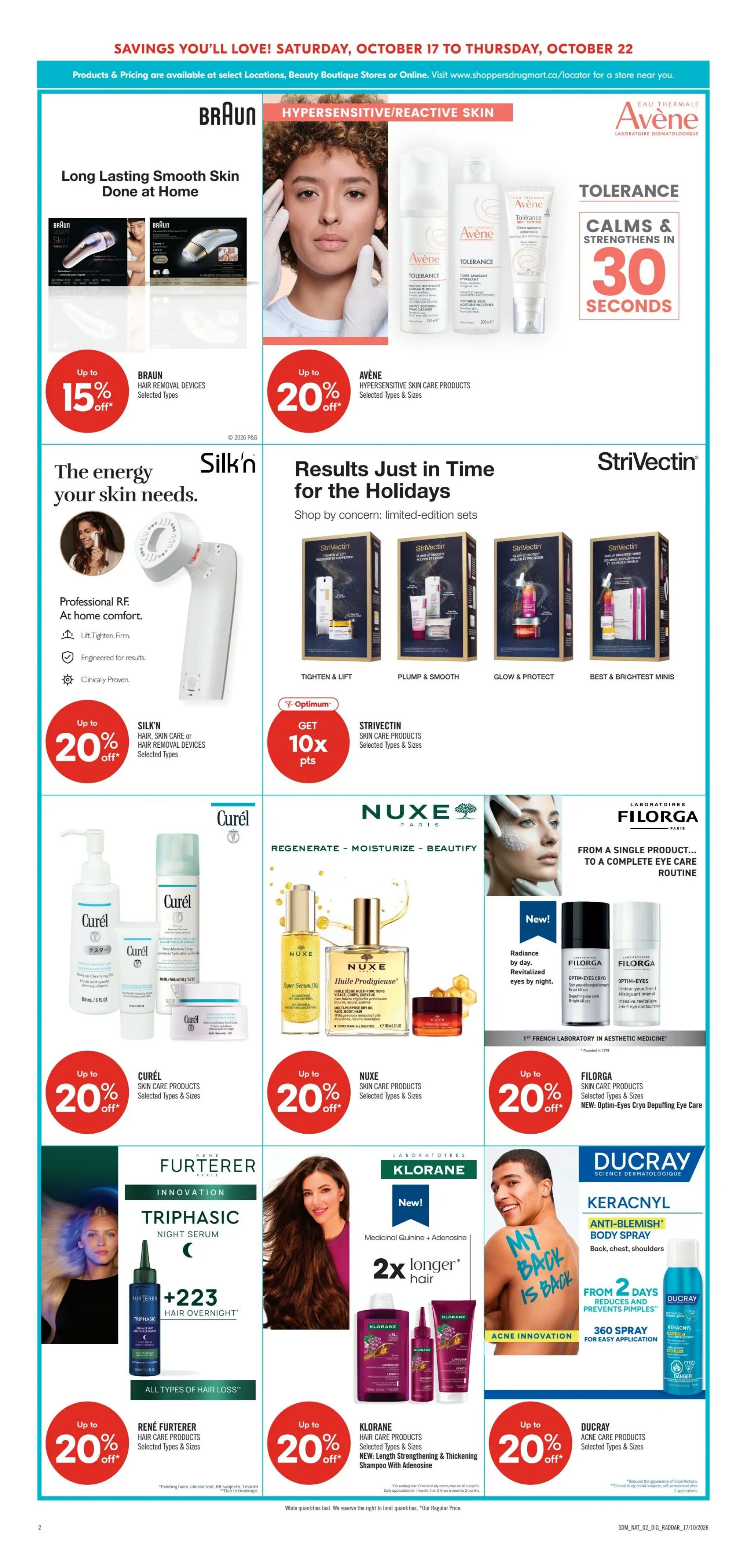 Shoppers Drug Mart (West) Flyer October 17 to 22