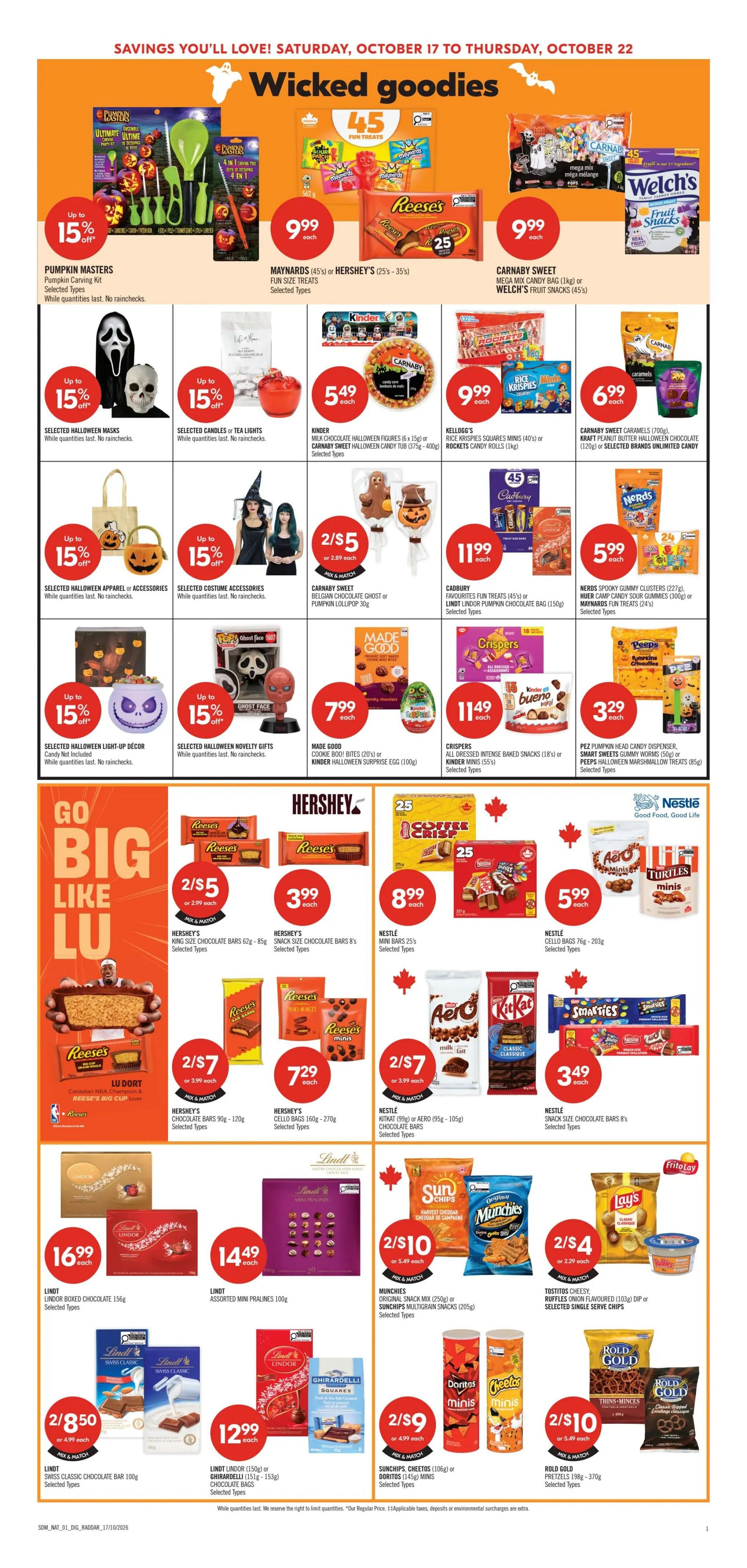 Shoppers Drug Mart (West) Flyer October 17 to 22