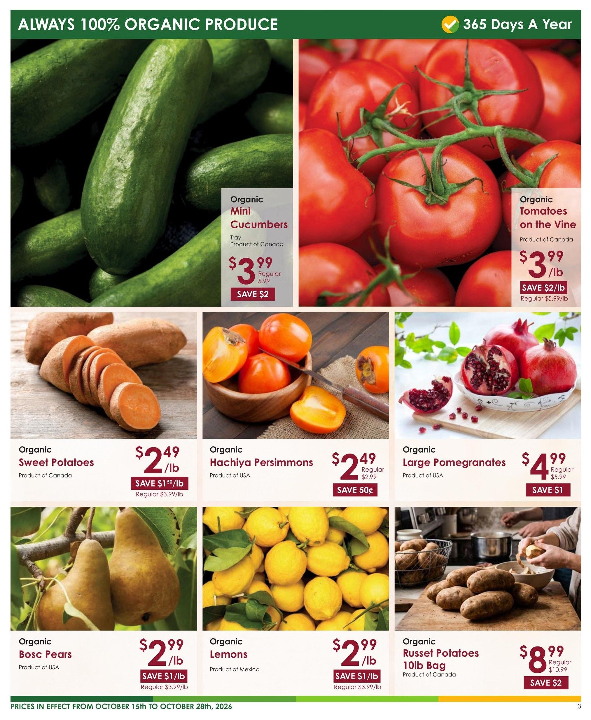 Nature's Emporium Flyer October 15 to 28