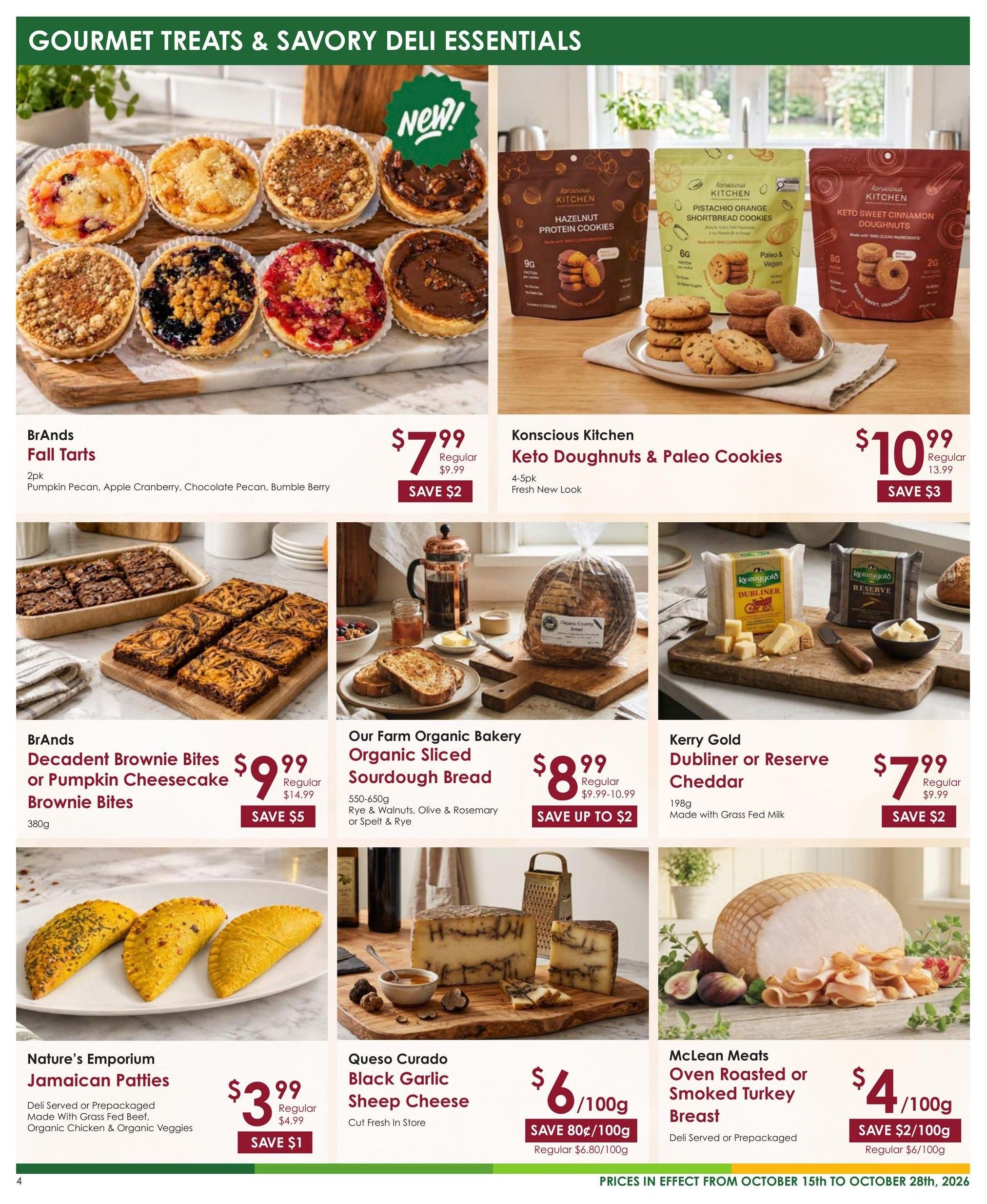 Nature's Emporium Flyer October 15 to 28