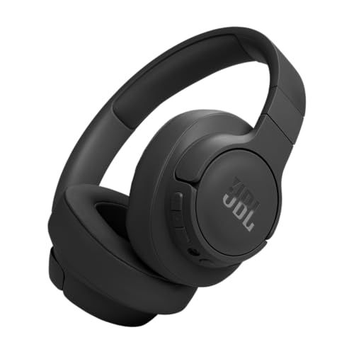 JBL Tune 770NC - Adaptive Noise Cancelling with Smart Ambient Wireless Over-Ear Headphones, Bluetooth 5.3, Up to 70H Battery Life with Speed Charge, Lightweight, Comfortable & Foldable Design (Black) JBL Tune 770NC - Adaptive Noise Cancelling with Smart Ambient Wireless Over-Ear Headphones, Bluetooth 5.3, Up to 70H Battery Life with Speed Charge, Lightweight, Comfortable & Foldable Design (Black)