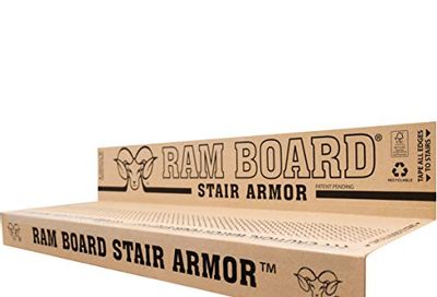 Ram Board Stair Armor for Temporary Stair Protection, 1.58 feet x 2.83 feet (6 Pack)