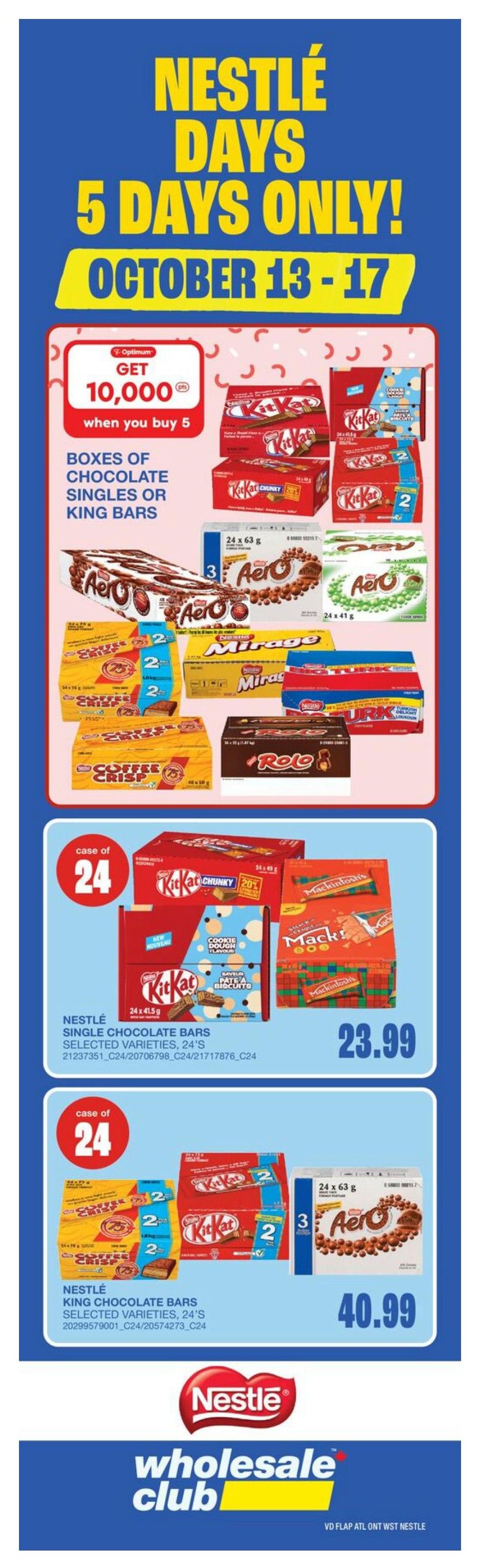 Wholesale Club (ON) Flyer October 15 to 21