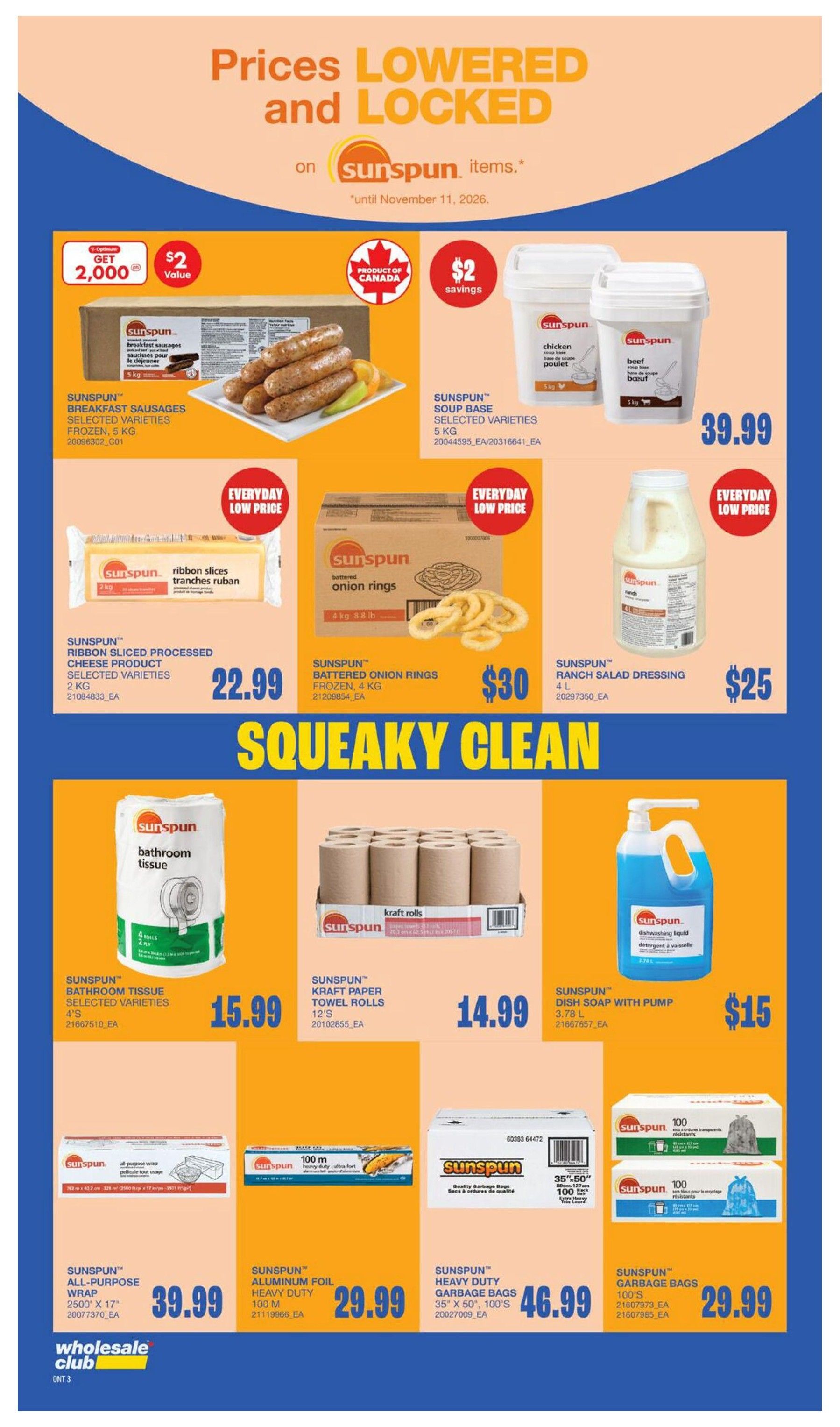 Wholesale Club (ON) Flyer October 15 to 21