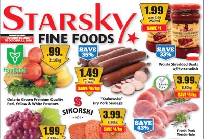 Starsky Foods Flyer October 15 to 21