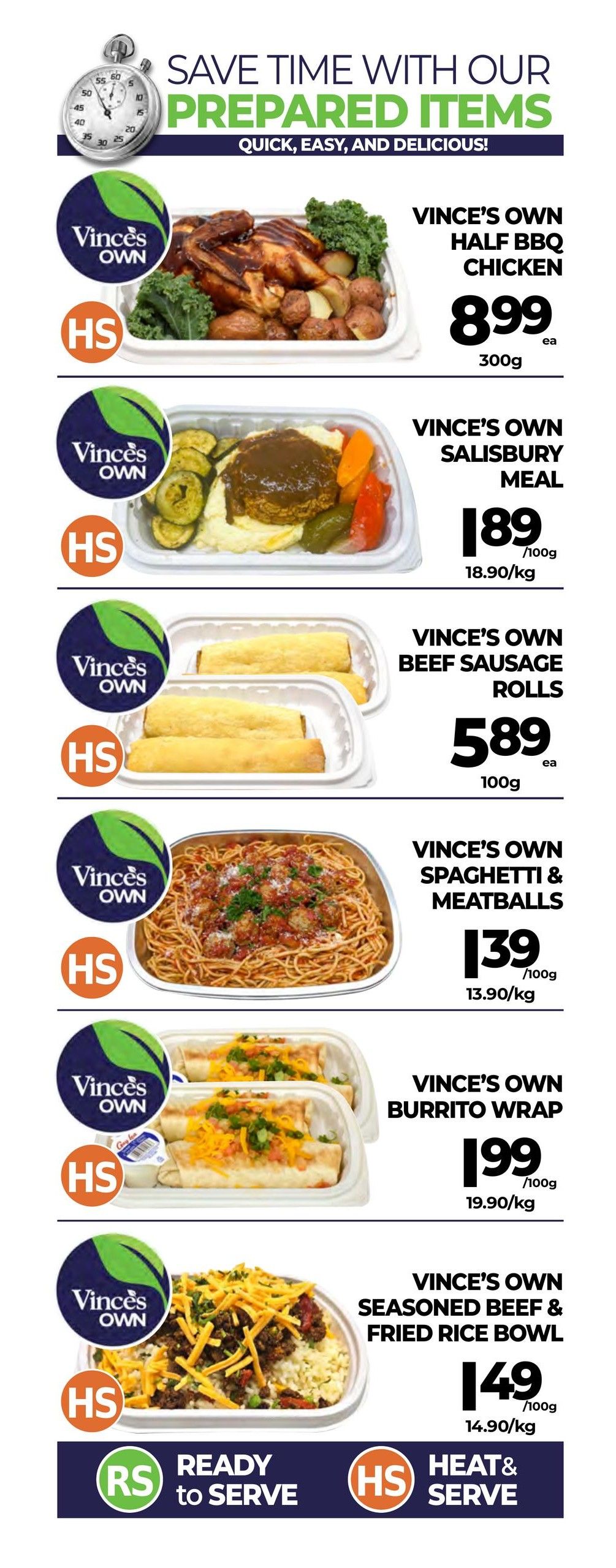 Vince's Market Flyer October 15 to 28