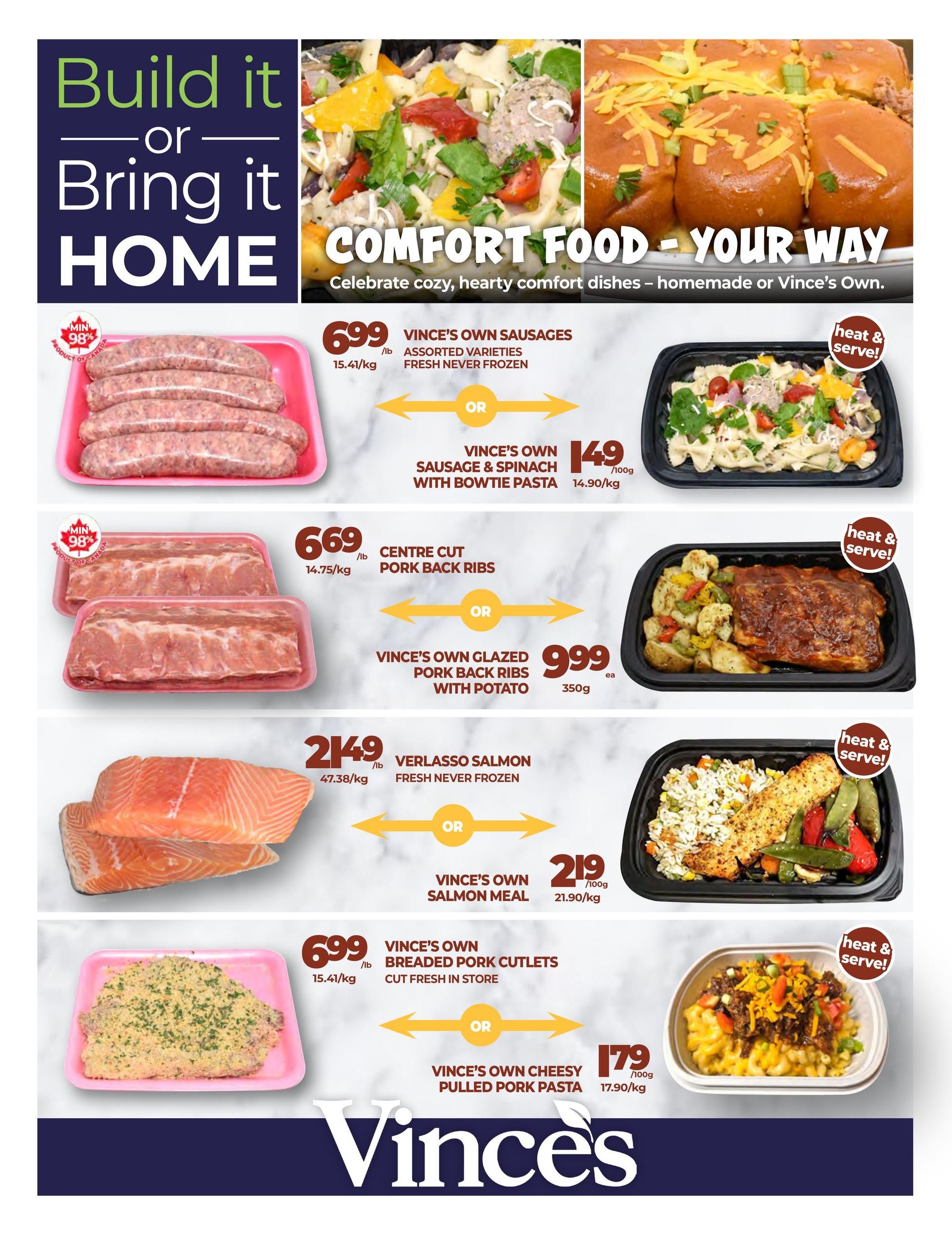 Vince's Market Flyer October 15 to 28