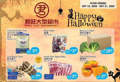 Kings Fair Supermarket Flyer October 15 to 21