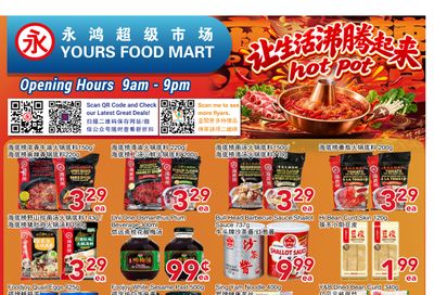 Yours Food Mart Flyer October 16 to 22