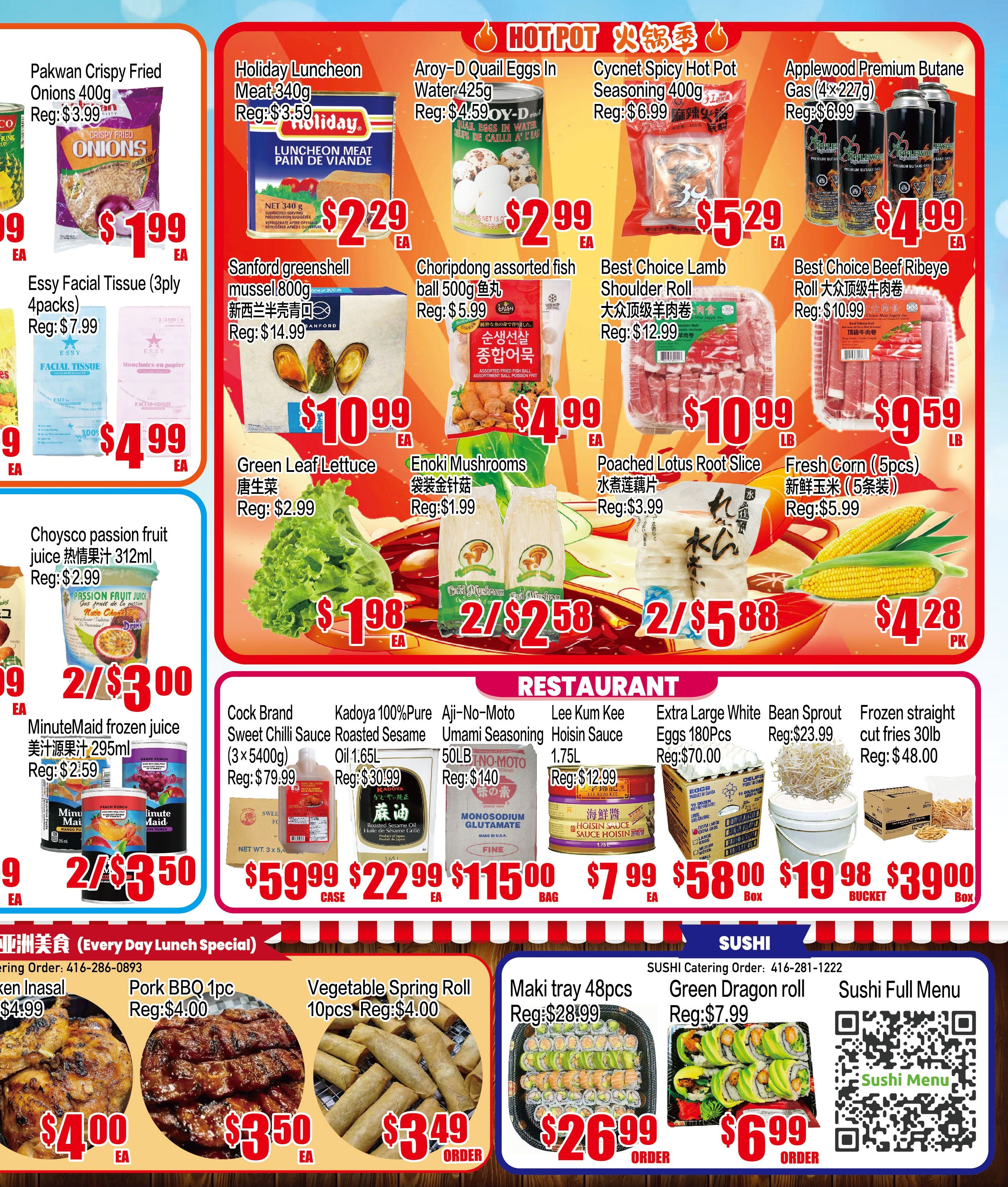Fusion Supermarket (Scarborough) Flyer October 16 to 22