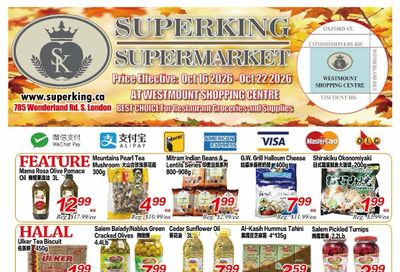 Superking Supermarket (London) Flyer October 16 to 22