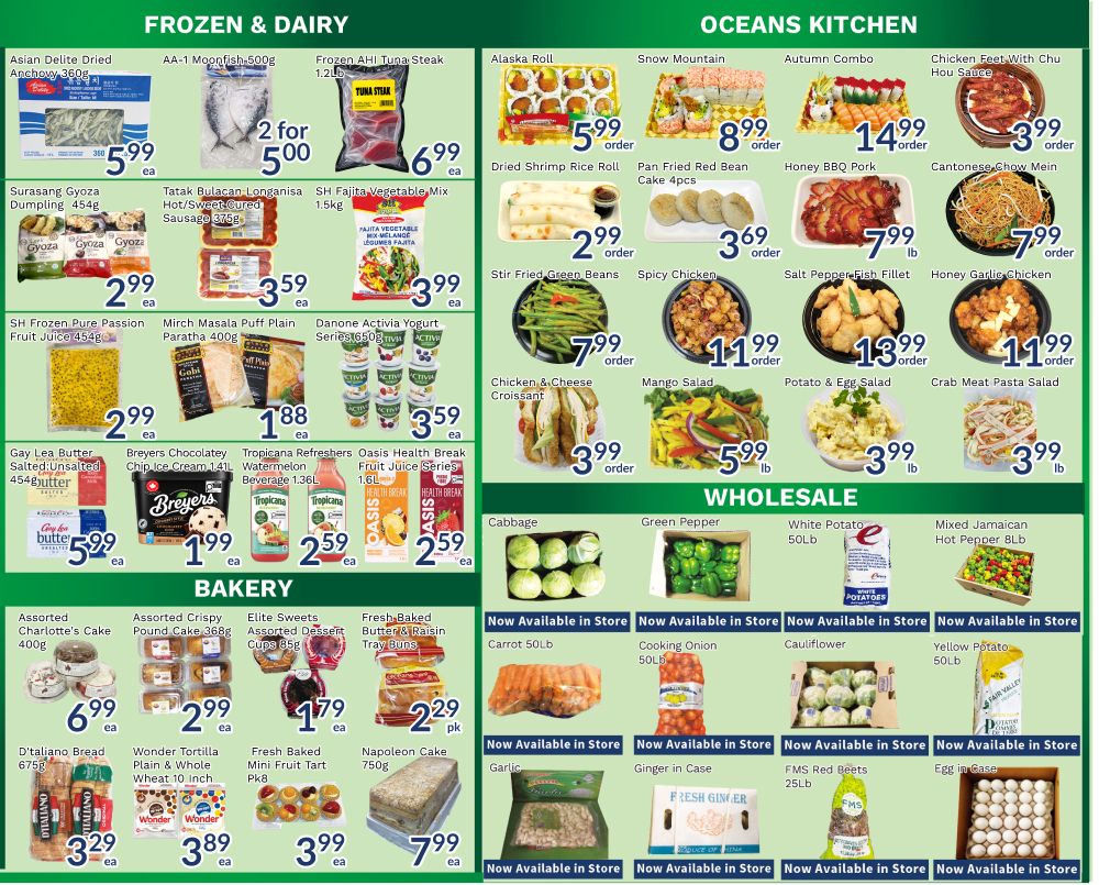 Oceans Fresh Food Market (Brampton) Flyer October 16 to 22