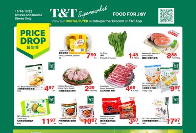 T&T Supermarket (Ottawa & Kanata) Flyer October 16 to 22