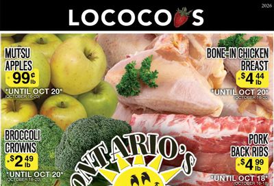 Lococo's Flyer October 16 to 20
