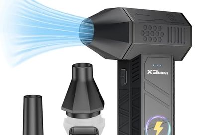 KONPAYDE Compressed Air Duster, 180000RPM Electric Turbo Fan