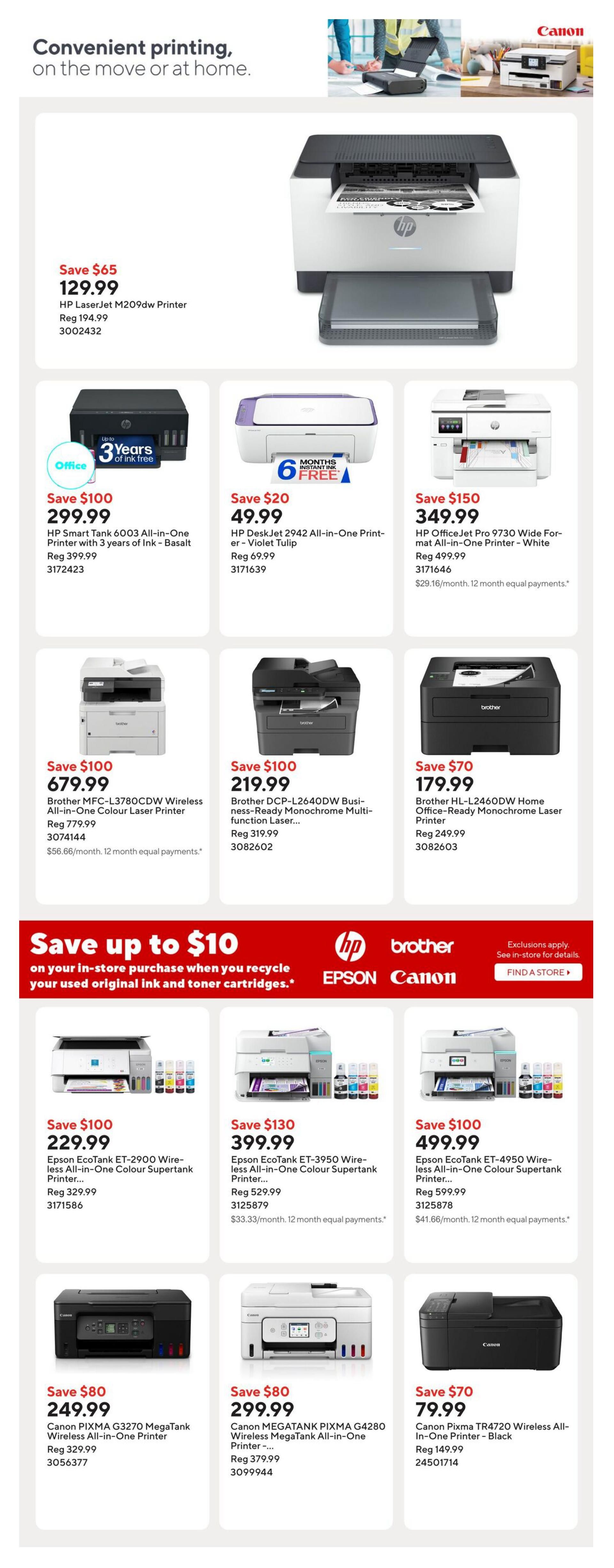 Staples Flyer October 16 to 22