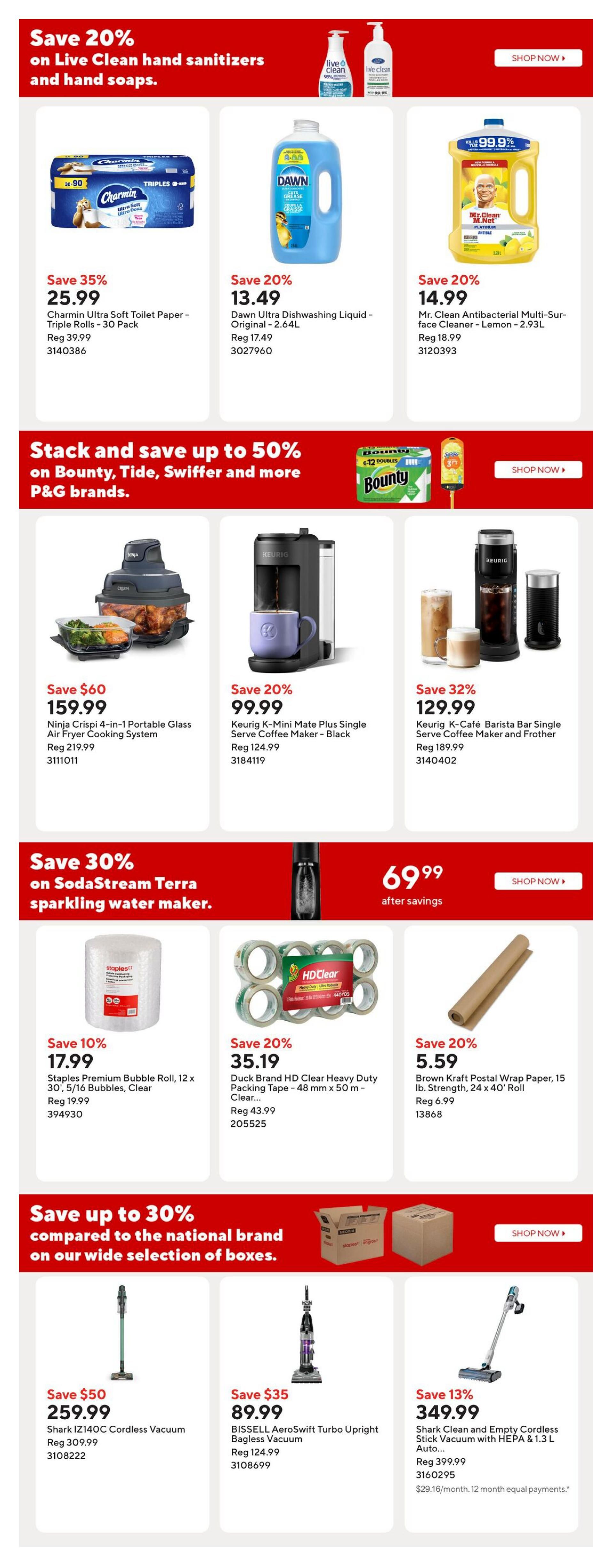 Staples Flyer October 16 to 22
