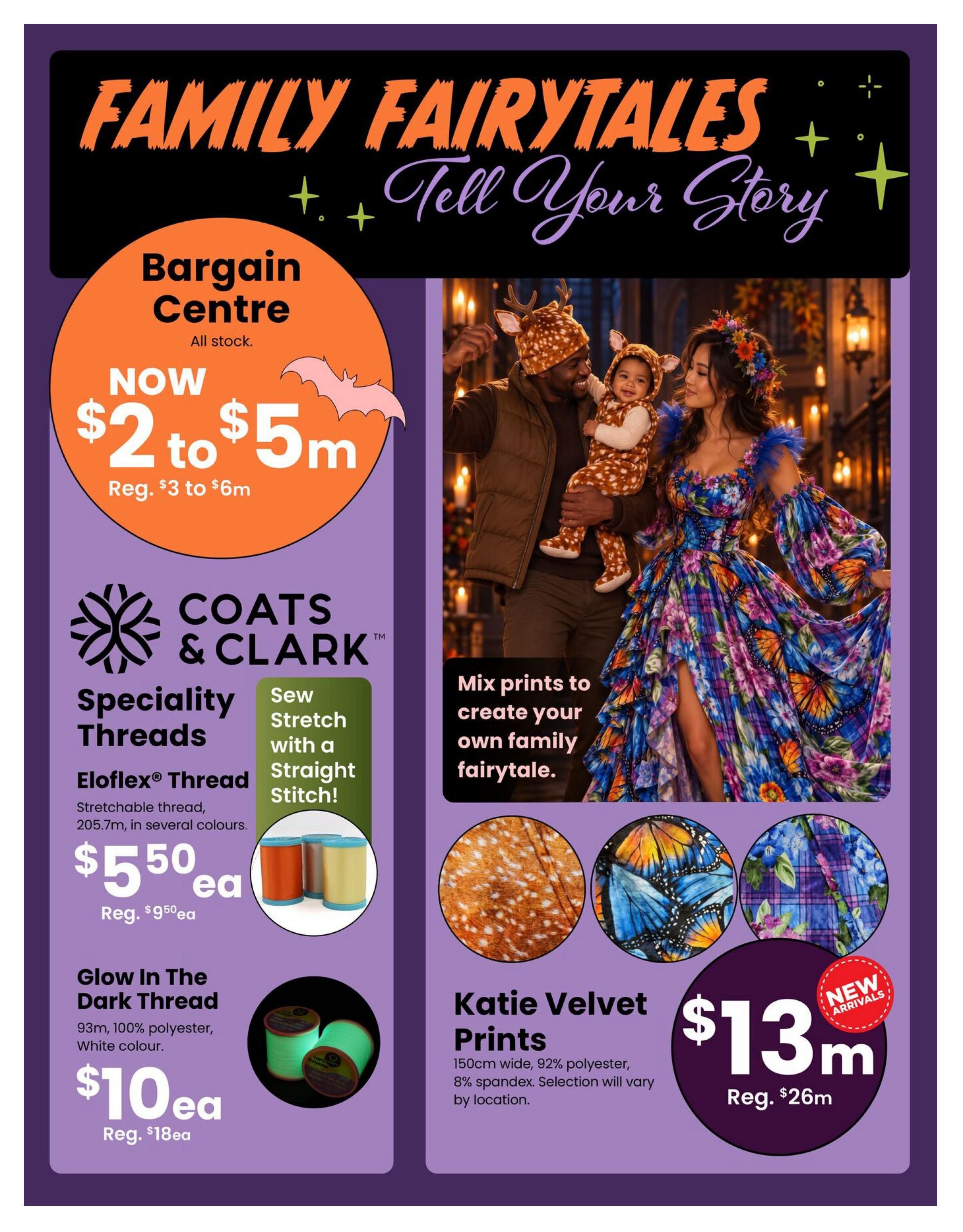 Fabricland (West) Flyer October 16 to 31