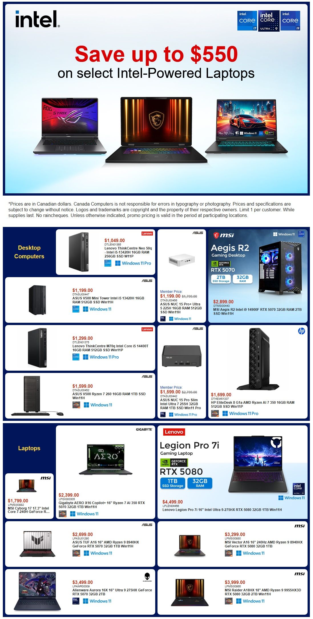 Canada Computers Flyer October 16 to 22