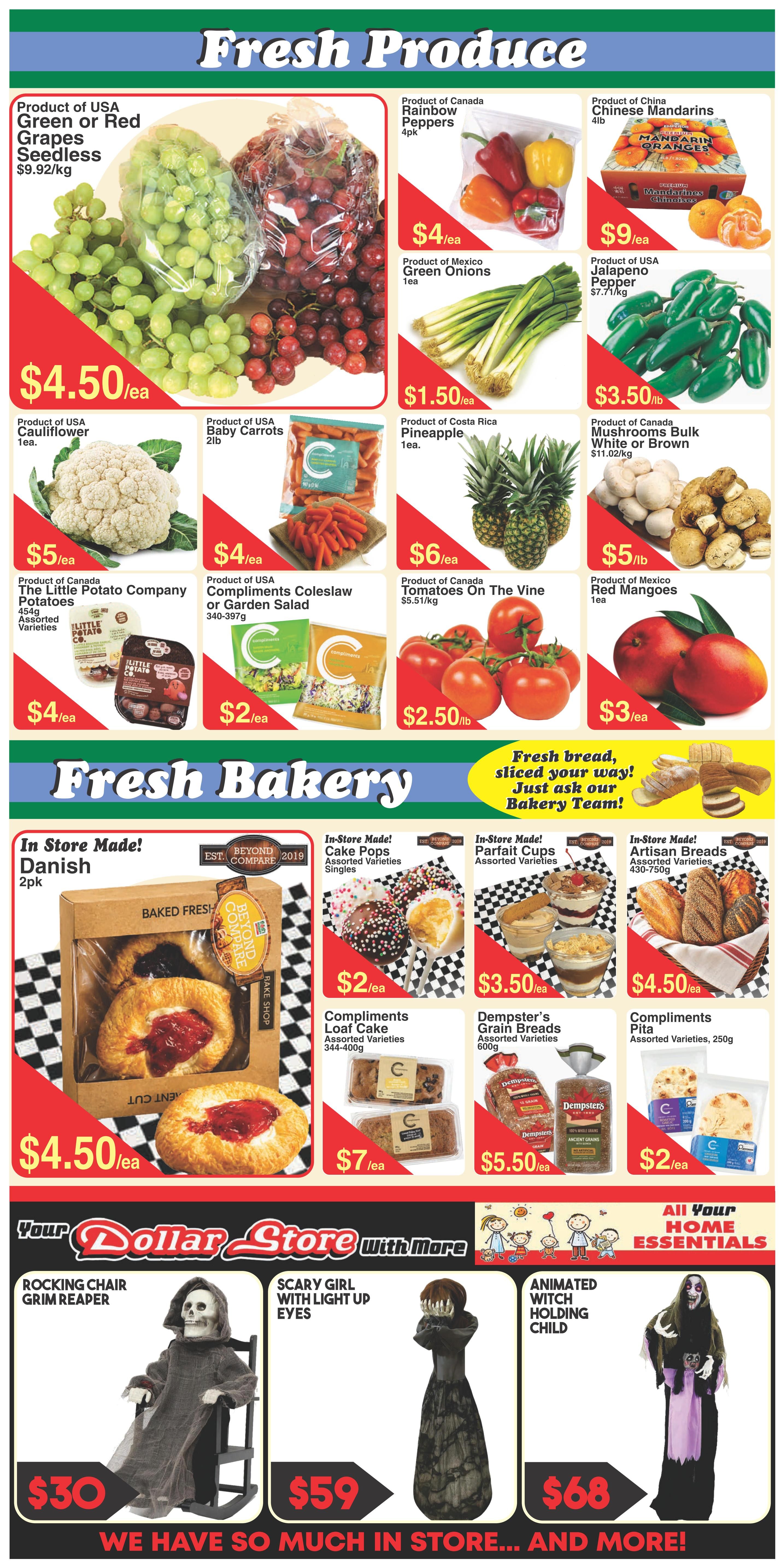Fresh Market Foods Flyer October 16 to 22