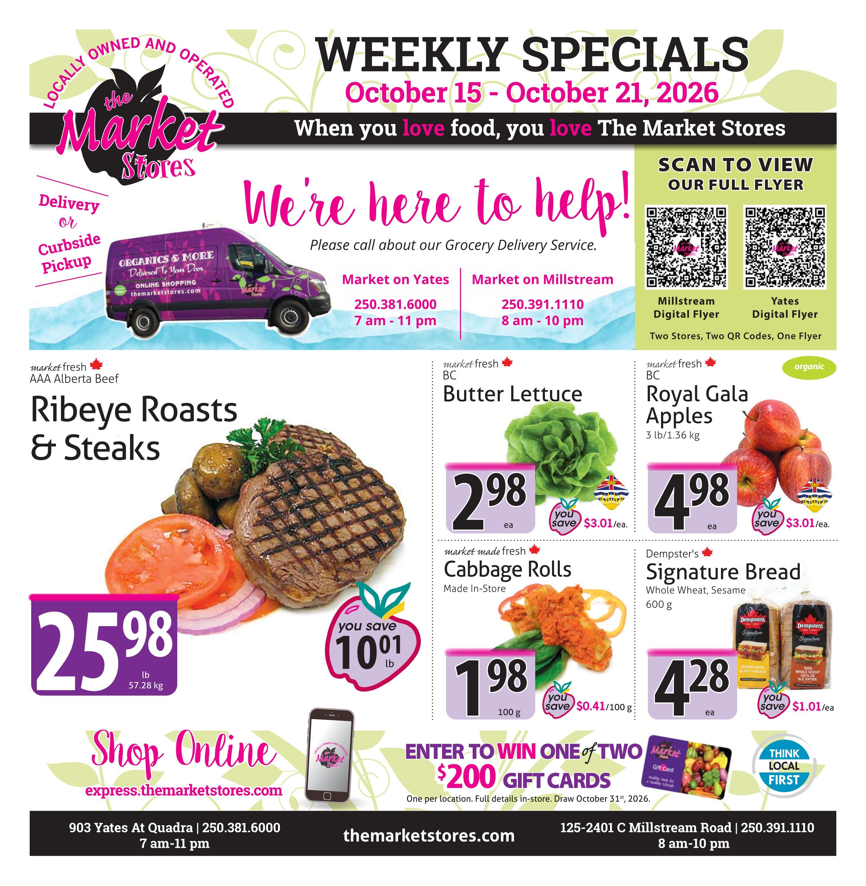 The Market Stores Flyer October 15 to 21