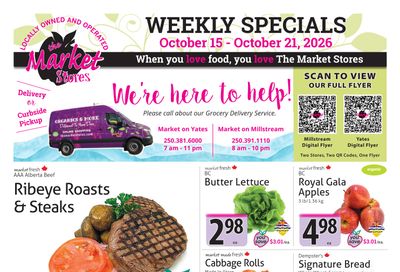 The Market Stores Flyer October 15 to 21