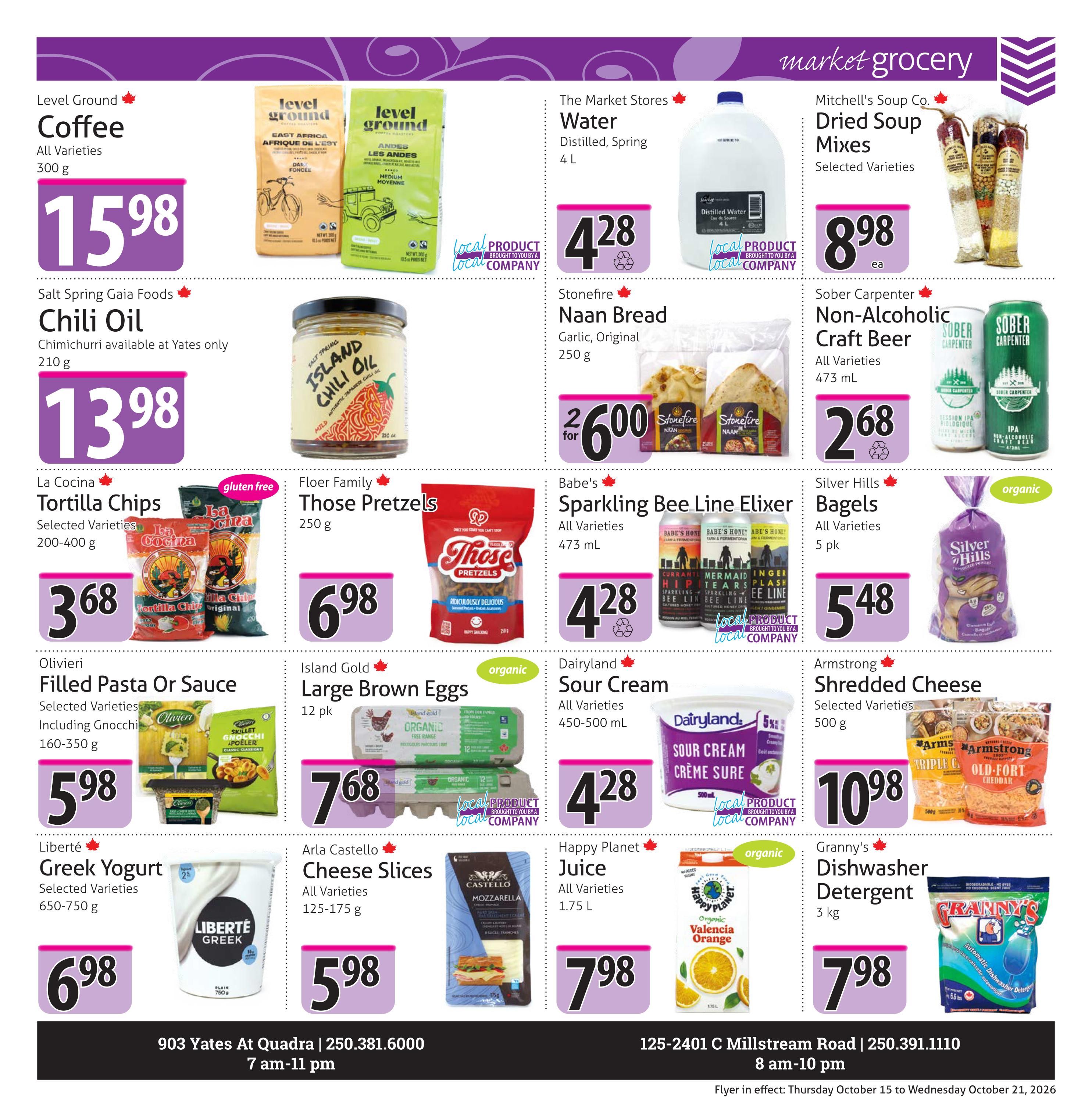 The Market Stores Flyer October 15 to 21