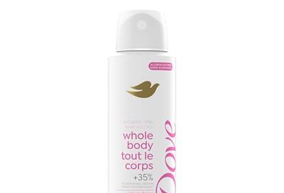 Dove Whole Body Deodorant Spray Gardenia Breeze 72H Protection, 113g