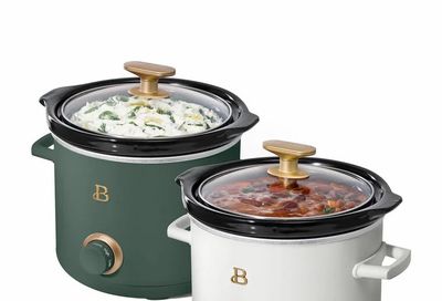 Walmart: Beautiful by Drew Barrymore 2 Qt Manual Slow Cooker, 2-Pack $9.00 (reg. $29.98)