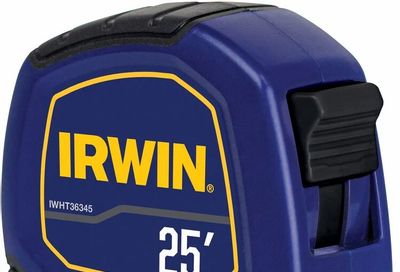 Canadian Tire: IRWIN Bi-Material Tape Measure, 25-ft