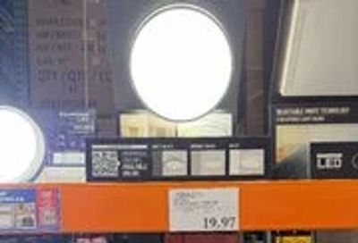 Walmart: HOMETRENDS End Table (White) - $7