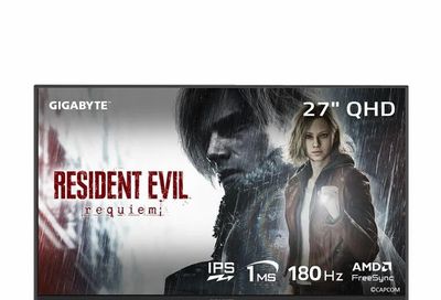 GIGABYTE 27" Gaming Monitor 2560 x 1440 QHD IPS 180Hz Dp1.4 GS27QA SA1 $159.99