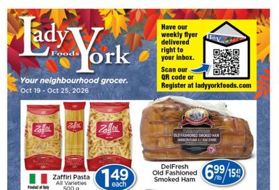 Lady York Foods Flyer October 19 to 25