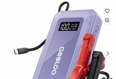 Walmart: GOOLOO G7 3000A 12V Car Jump Starter / Battery Booster, Portable Power Bank for 45W Fast Charging $59.99 ($90 off)