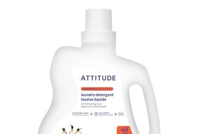 ATTITUDE Laundry Detergent Refill, EWG Verified, Summer Berries, 80 Loads